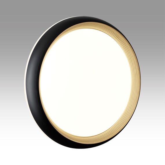SONEX 7651/DL PALE SN 141 Светильник пластик/черный/золотой LED 48Вт 4000К D380 IP43 TOFIQ BLACK, изображение 3