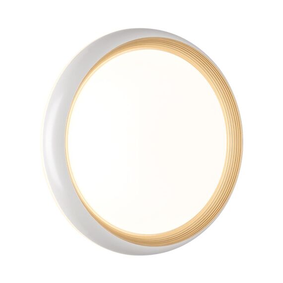 SONEX 7650/DL PALE SN 141 Светильник пластик/белый/золотой LED 48Вт 4000К D380 IP43 TOFIQ WHITE, изображение 5