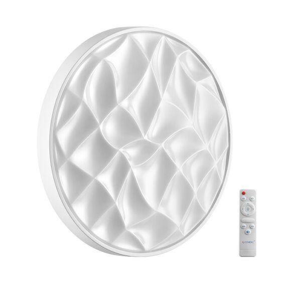 SONEX 7672/EL PALE SN 204 Светильник пластик/белый LED 70Вт 3000-6000К D485 IP43 пульт ДУ GITUM