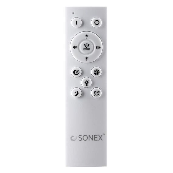 SONEX 7719/48L PIKO LED SN 027 Светильник металл/стекло/прозрачный/золотой LED 48Вт 3000-6500K D400 IP20 пульт ДУ TESORO, изображение 4