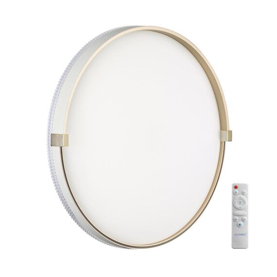 SONEX 7646/EL PALE SN 189 Светильник пластик/золотой LED 70Вт 3000-6000К D490 IP43 пульт ДУ OLIDI WHITE