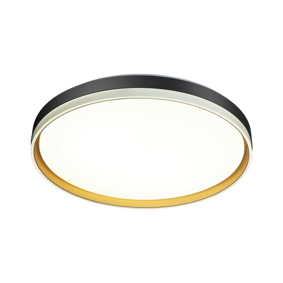 SONEX 7619/DL PALE SN 160 Светильник пластик/черн./золот. LED 48Вт 3000-6300K D390 IP43 пульт ДУ SAVI, изображение 6