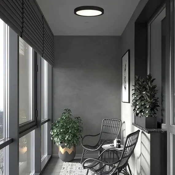 LOFT IT 10227/24 Black Потолочный светильник Extraslim, изображение 7