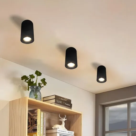 LOFT IT 10220 Black 3000K Потолочный светильник Tictac, изображение 5