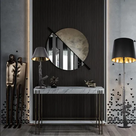 LOFT IT 10136/F Dark grey Торшер Arsenal, изображение 6