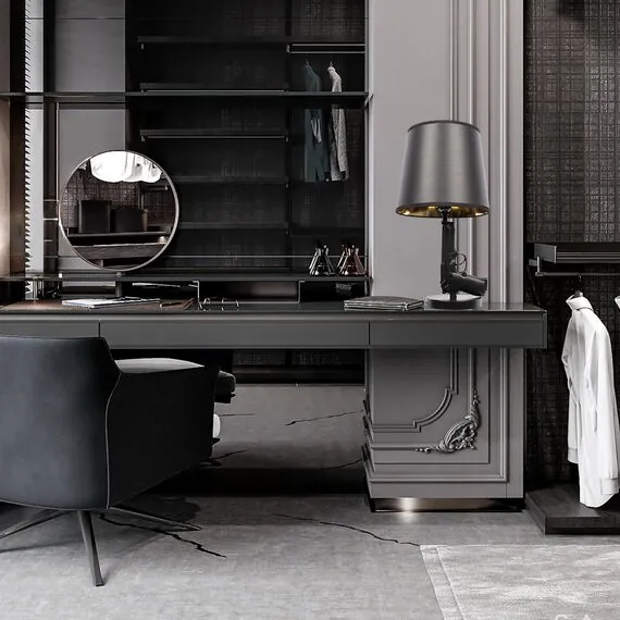 LOFT IT 10136/A Dark grey Настольная лампа Arsenal, изображение 6