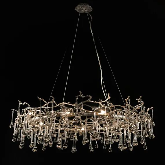 LOFT IT 10068/1000 SG Подвесная люстра Bijout, изображение 4