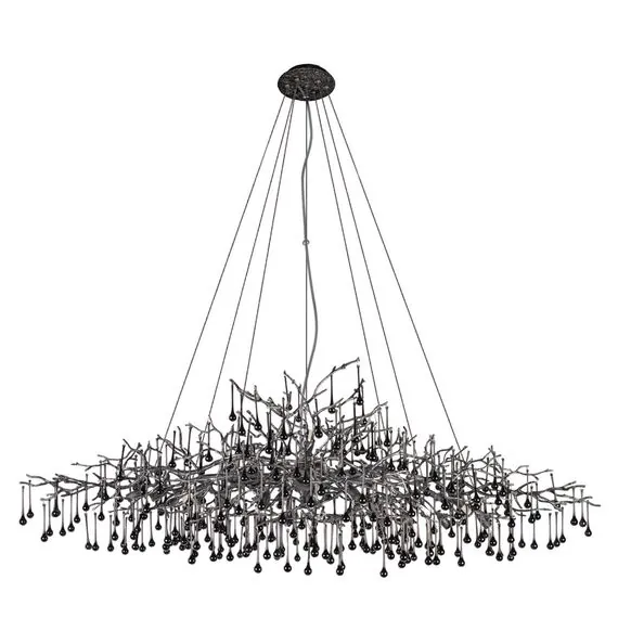 LOFT IT 10067/1800 BK Подвесная люстра Bijout, изображение 2
