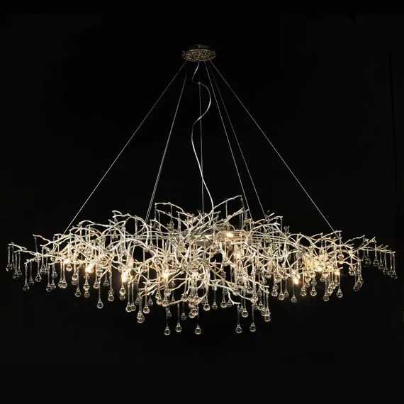 LOFT IT 10067/1800 SG Подвесная люстра Bijout, изображение 2