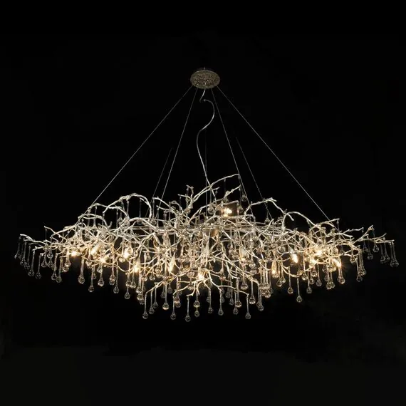 LOFT IT 10067/1800 SG Подвесная люстра Bijout, изображение 4