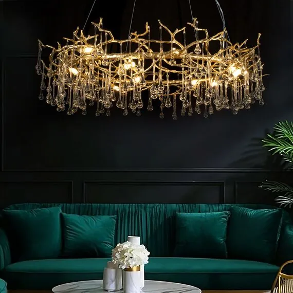 LOFT IT 10068/1000 GD  Подвесная люстра Bijout, изображение 9