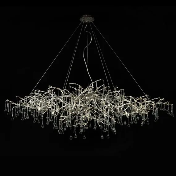 LOFT IT 10067/1800 SG Подвесная люстра Bijout, изображение 3