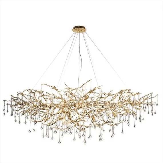 LOFT IT 10067/1800 GD Подвесная люстра Bijout, изображение 2