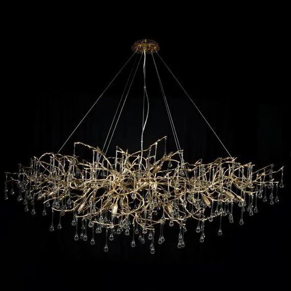 LOFT IT 10067/1800 GD Подвесная люстра Bijout, изображение 3