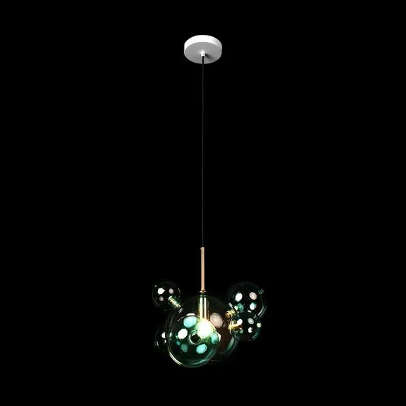 LOFT IT 2027-P6 Blue mini Подвесной светильник Bolle, изображение 2