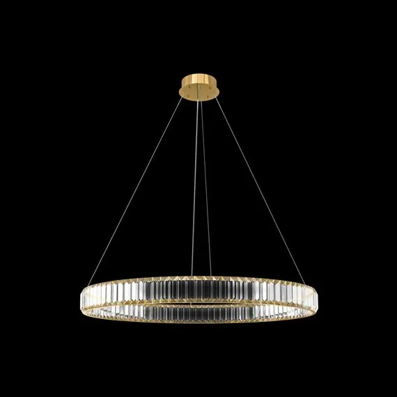 LOFT IT 10135/800 Gold Подвесной светильник Crystal ring, изображение 2