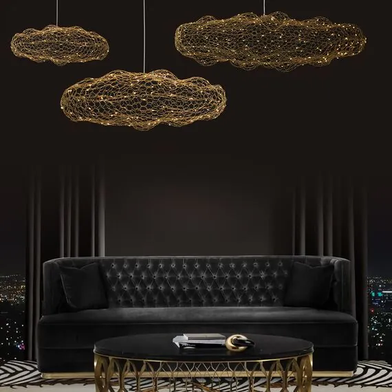 LOFT IT 10247/1000 Gold Подвесной светильник Cloud, изображение 5