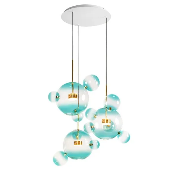 LOFT IT 2027-D3 Blue Подвесной светильник Bolle, изображение 3