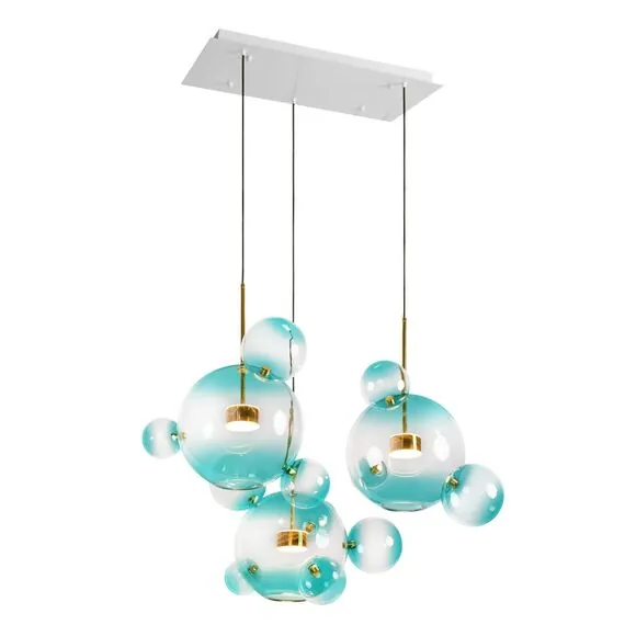 LOFT IT 2027-S3 Blue Подвесной светильник Bolle, изображение 3