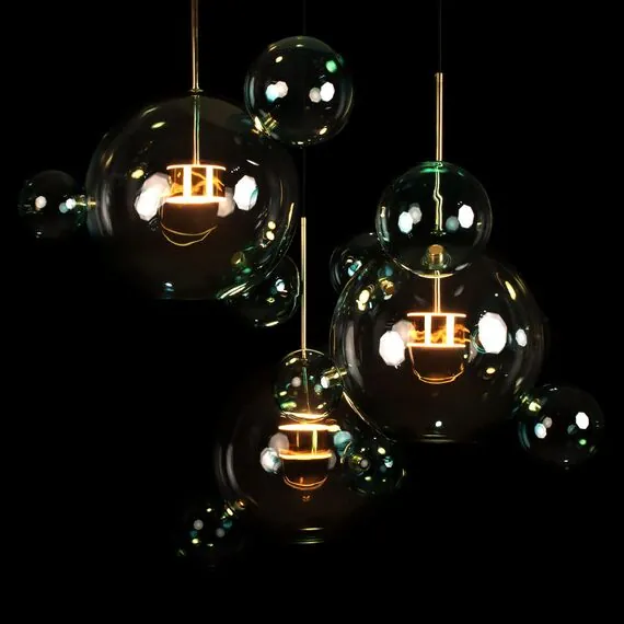 LOFT IT 2027-D3 Blue Подвесной светильник Bolle, изображение 6