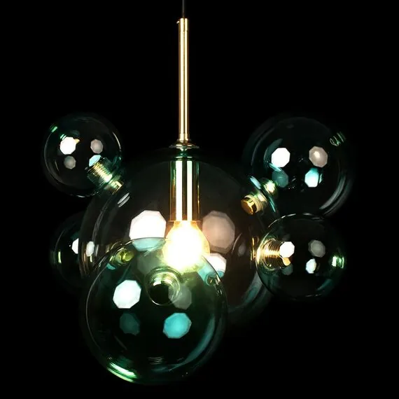 LOFT IT 2027-P6 Blue mini Подвесной светильник Bolle, изображение 6