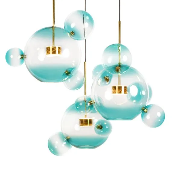 LOFT IT 2027-D3 Blue Подвесной светильник Bolle, изображение 5