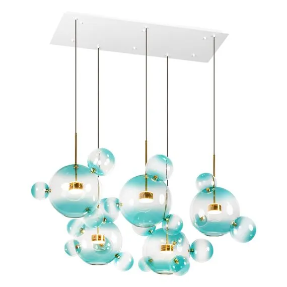 LOFT IT 2027-S5 Blue Подвесной светильник Bolle, изображение 3