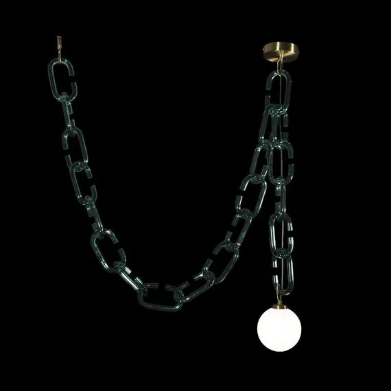 LOFT IT 10128C Green Подвесной светильник Chain, изображение 2