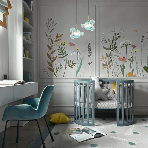 LOFT IT 2027-P6 Blue mini Подвесной светильник Bolle, изображение 8