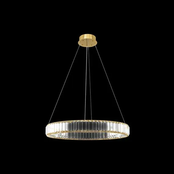 LOFT IT 10135/600 Gold Подвесной светильник Crystal ring, изображение 2