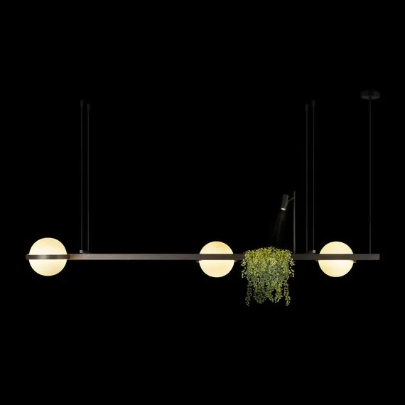 LOFT IT 10121/C Dark grey Подвесной светильник Jardin, изображение 2