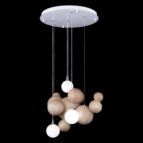 LOFT IT 10161 Light wood Подвесной светильник Ginger, изображение 2