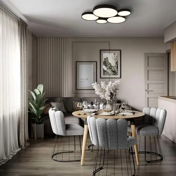 LOFT IT 10218 White Потолочный светильник Drum, изображение 6