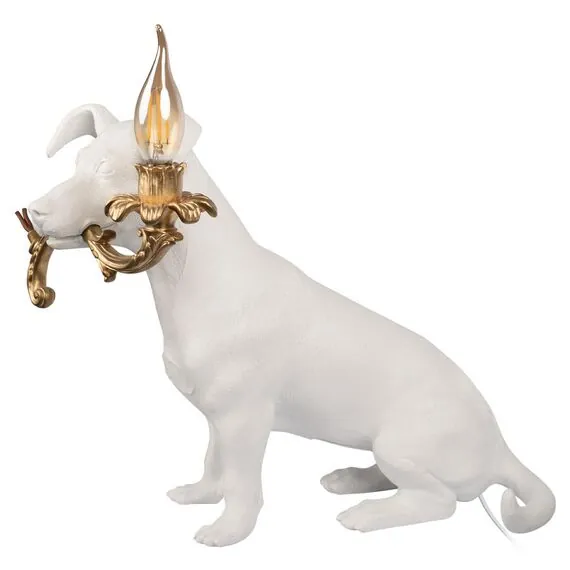 LOFT IT 10312 White Настольная лампа Dog, изображение 5