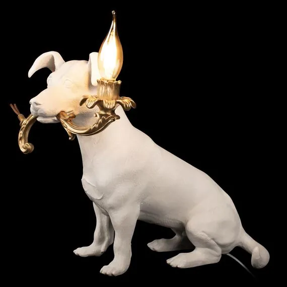 LOFT IT 10312 White Настольная лампа Dog, изображение 6