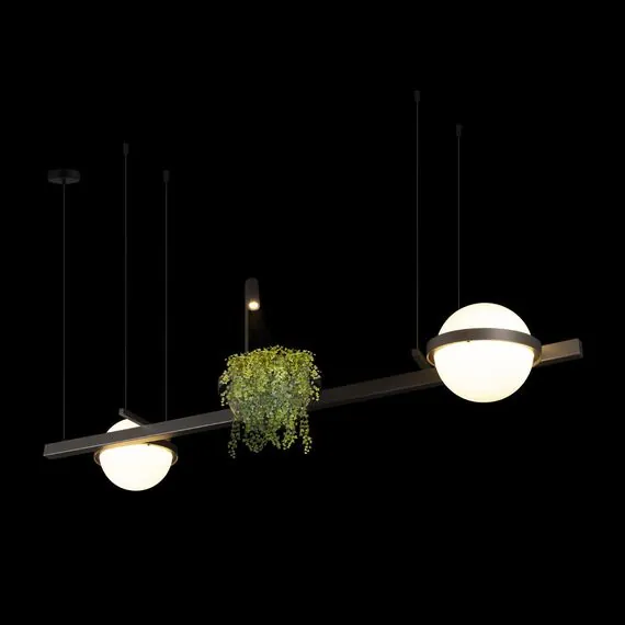 LOFT IT 10121/D Dark grey Подвесной светильник Jardin, изображение 4
