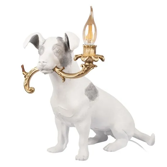LOFT IT 10312 Grey Настольная лампа Dog, изображение 3