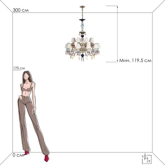 LOFT IT 10203/12+8 Mult Подвесной светильник Grace, изображение 8