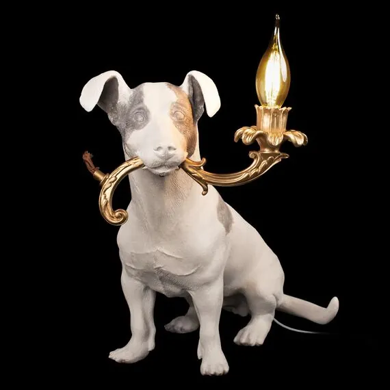LOFT IT 10312 Grey Настольная лампа Dog, изображение 2