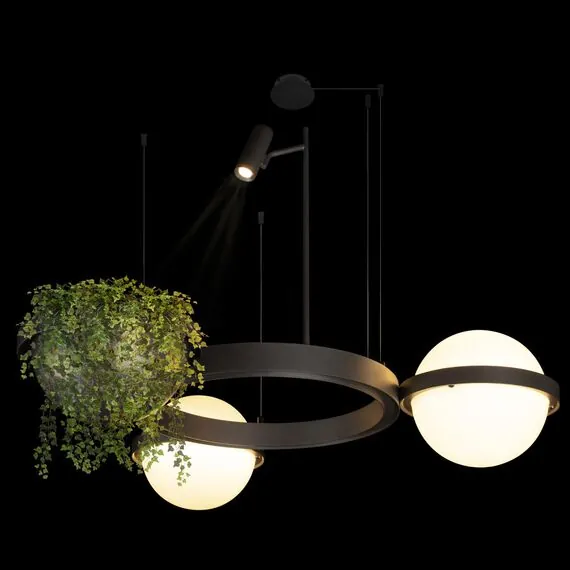 LOFT IT 10121/2 Dark grey Подвесной светильник Jardin, изображение 6