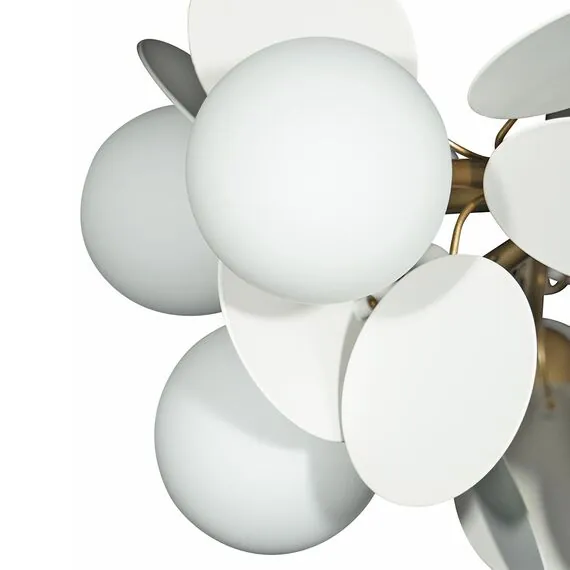 LOFT IT 10008/10 white Люстра на штанге Matisse, изображение 4