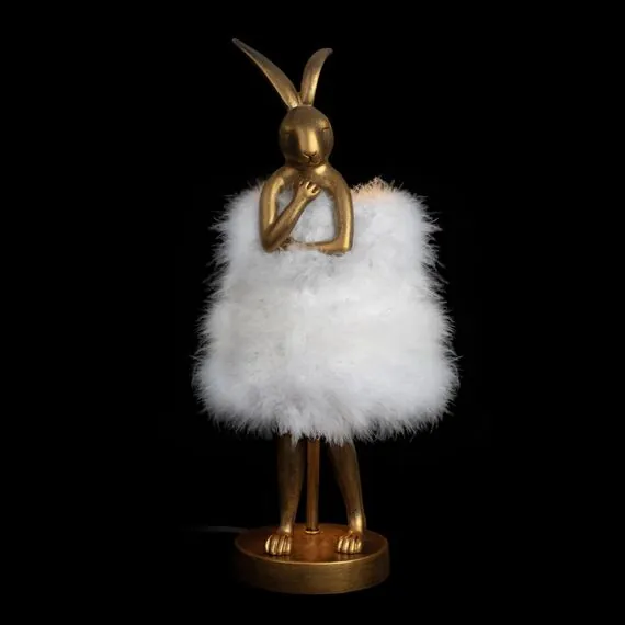 LOFT IT 10315/A White fluff Настольная лампа Lapine, изображение 2
