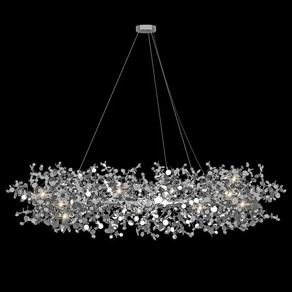 LOFT IT 10101/1000 Chrome Подвесная люстра Spark, изображение 2