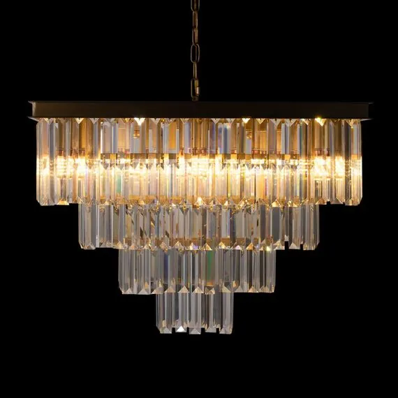 LOFT IT 10019/600S Подвесная люстра Prism Clear, изображение 4