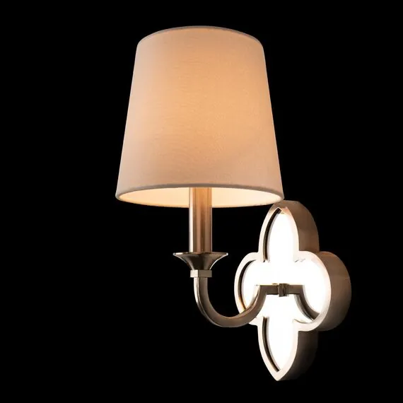 LOFT IT 10303W Nickel Настенный светильник Silence, изображение 2