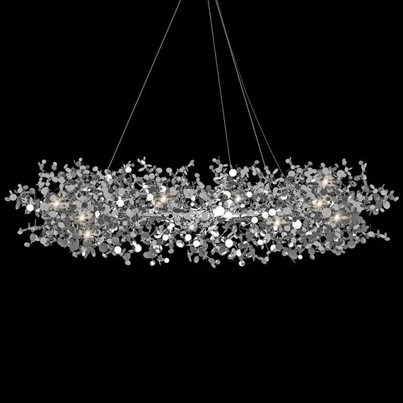 LOFT IT 10101/1000 Chrome Подвесная люстра Spark, изображение 4