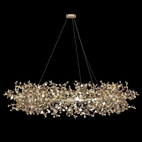 LOFT IT 10101/1000 Gold Подвесная люстра Spark, изображение 2