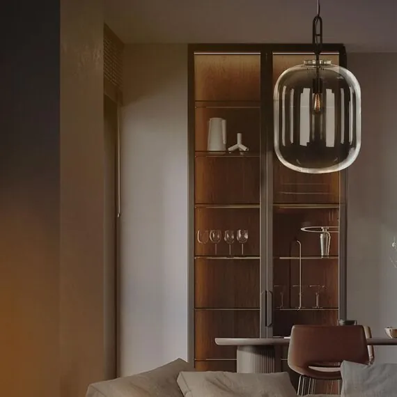 LOFT IT 10195/350 Smoke Подвесной светильник Oda, изображение 6