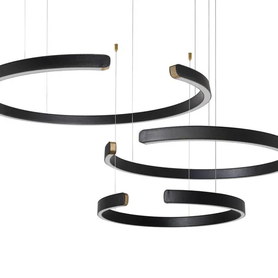LOFT IT 10025/3 Black Подвесной светильник Ring, изображение 3