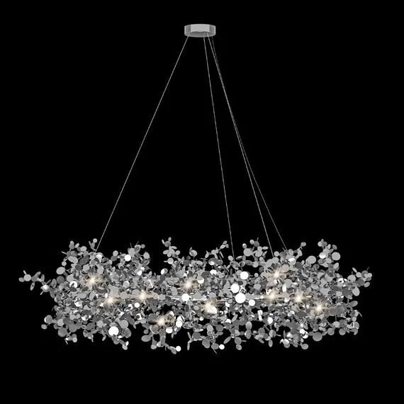 LOFT IT 10101/800 Chrome Подвесная люстра Spark, изображение 2